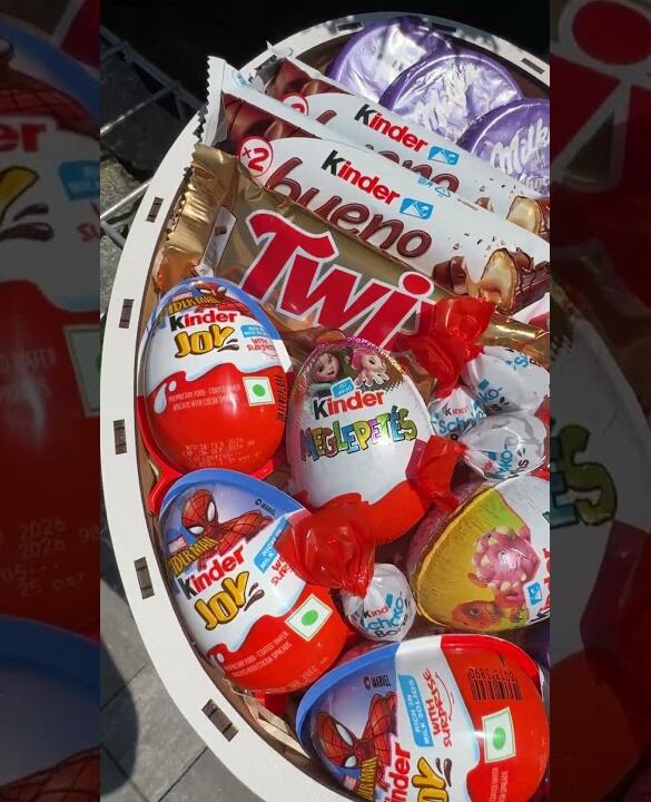 Подарочный набор бокс для нее "Kinder Egg Paradise" №305