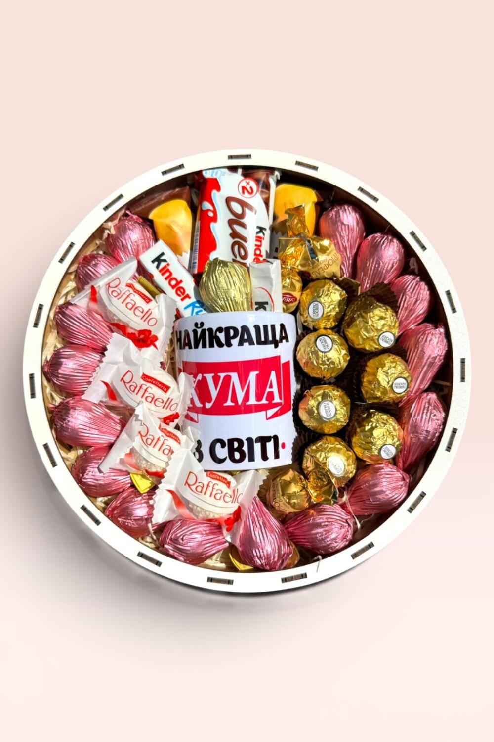 Подарунковий набір бокс для неї "Sweet Godmother Box" №255