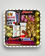 Подарочный набор бокс для нее "The Queen's Favorite Sweets" №309