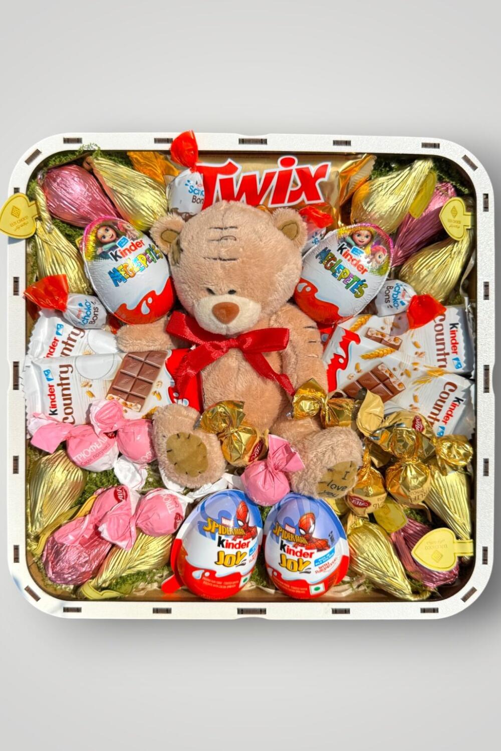Подарочный набор бокс для нее "Sweet Teddy Party" №349