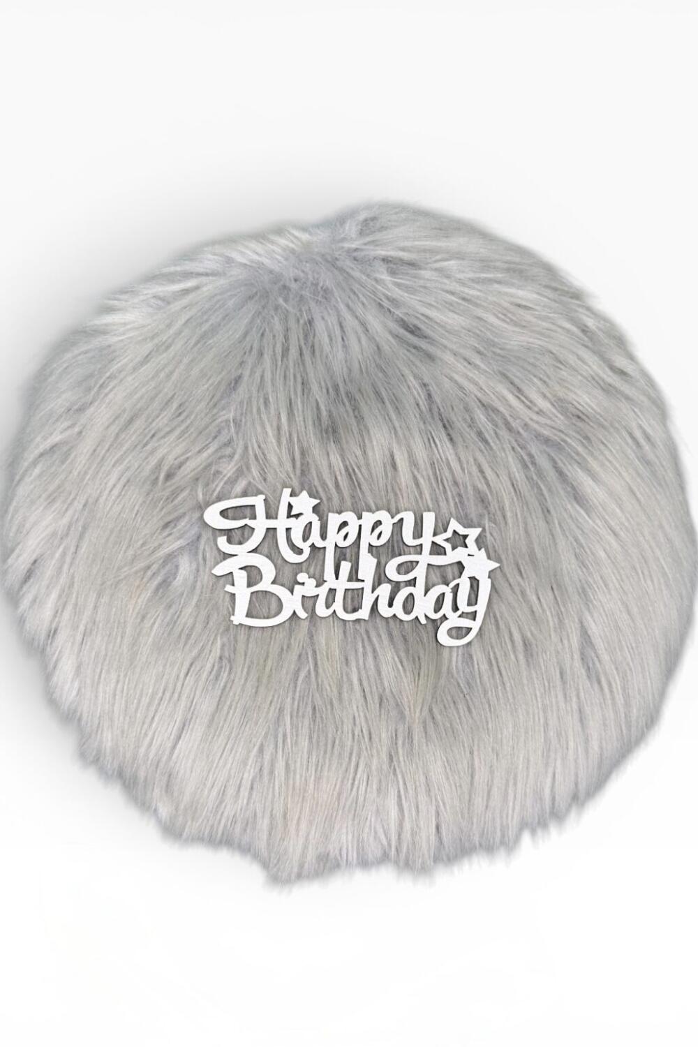 Топпер "Happy Birthday"