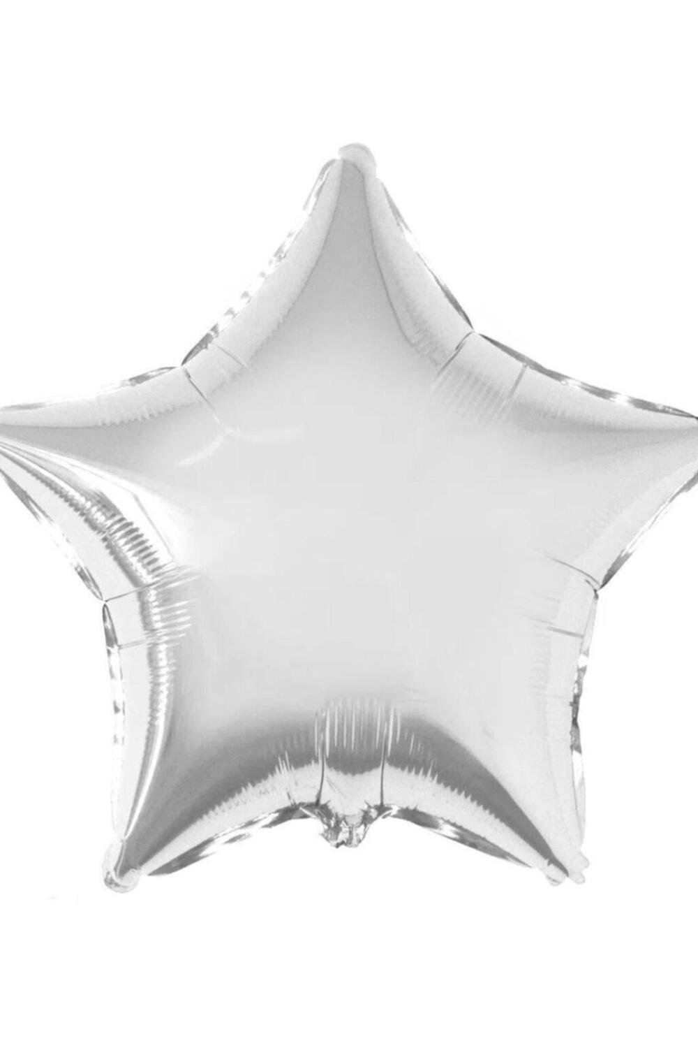 Фольга Flexmetal Серебряная Звезда 18"