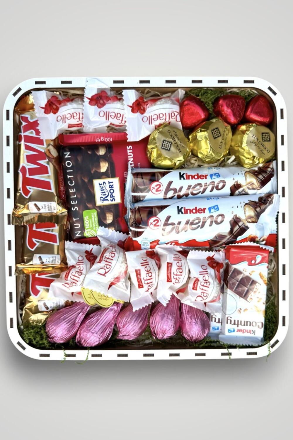 Подарочный набор бокс для нее "Chocolate Romance Collection" №315