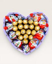 Подарунковий набір бокс для неї "Golden Kinder Surprise" №207