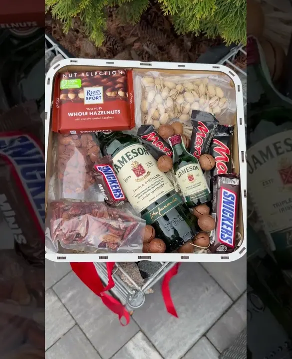 Подарочный набор бокс для него "Jameson & Crunch" №117