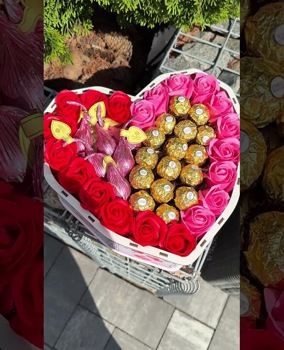 Подарунковий набір бокс для неї "Ruby & Rose Delight" №187