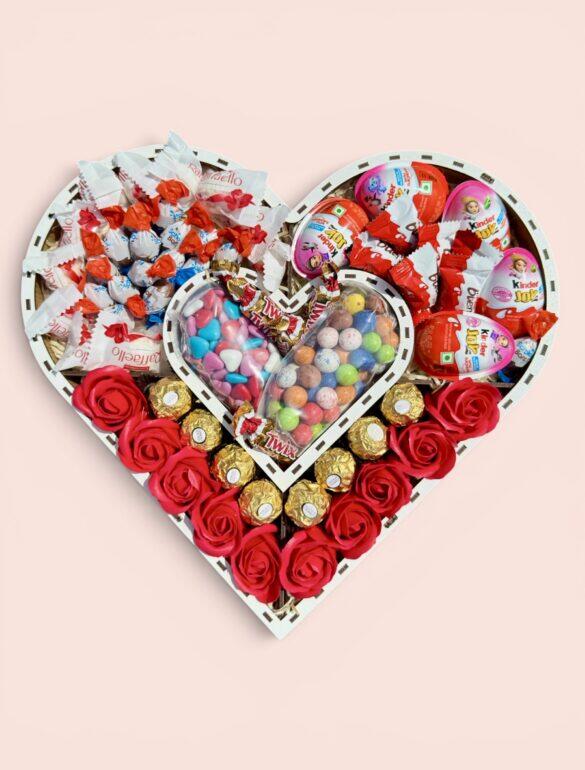 Подарунковий набір бокс для неї «Love & Chocolate Dream» №156