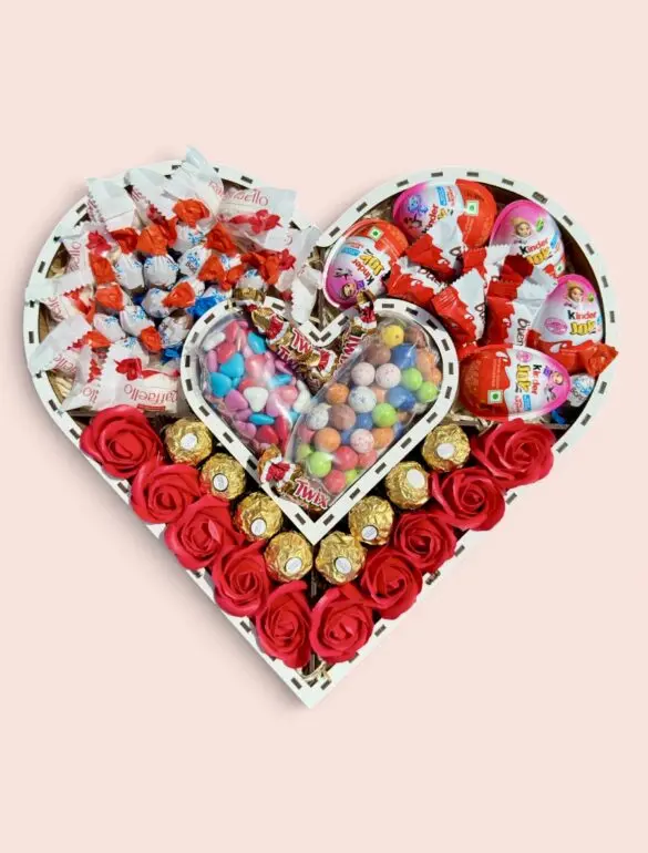 Подарунковий набір бокс для неї «Love & Chocolate Dream» №156