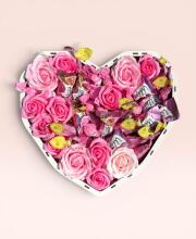 Подарочный набор бокс для нее "Pink Love Collection" №378