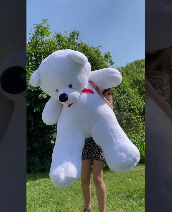 Мишка Ветли 160 см Белый