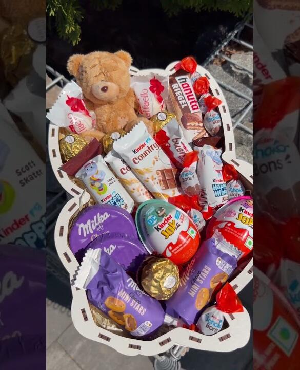 Подарунковий набір бокс «Chocolate Bunny» №132