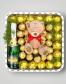 Подарочный набор бокс для нее "Golden Teddy Celebration" №350