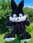 Плюшевий зайка 200 см 2 м Чорний