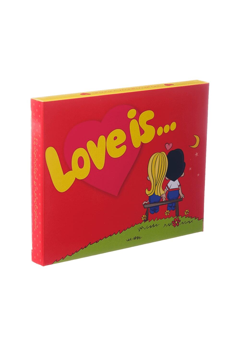 Шоколадки LOVE IS 12 плиток (SH-001)