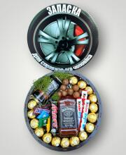 Подарочный набор бокс для него "Jack's Chocolate Crown" №328