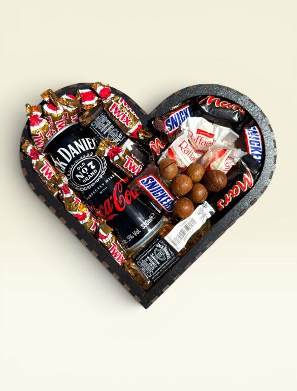 Подарочный набор бокс для него "Jack's Sweet Heart" №368