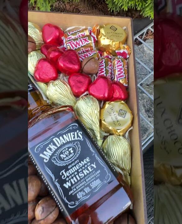 Подарочный набор бокс для него "Gentleman's Whiskey Treat" №210