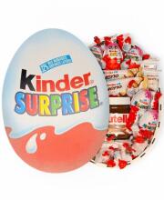 Солодкий подарунковий набір бокс Kinder з цукерками та нутеллою №20