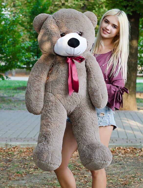 Мишка Монти 120 см Капучино