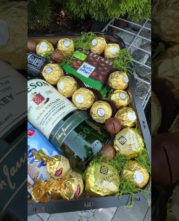Подарочный набор бокс для него "Jameson's Golden Selection" №323