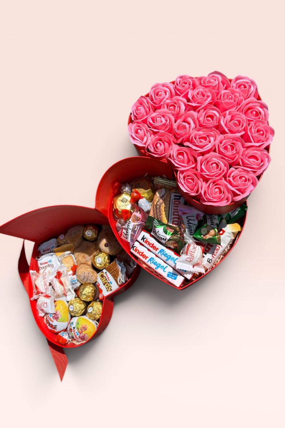 Подарочный набор бокс для нее "Romantic Teddy Dream" №274