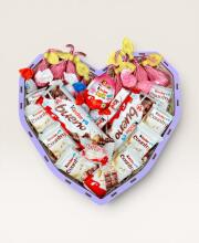 Подарунковий набір бокс для неї "Violet Kinder Harmony" №177