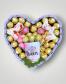 Подарочный набор бокс для нее "Queen's Golden Heart" №338