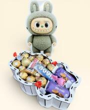 Подарочный набор бокс для нее "Labubu Golden Surprise" №219