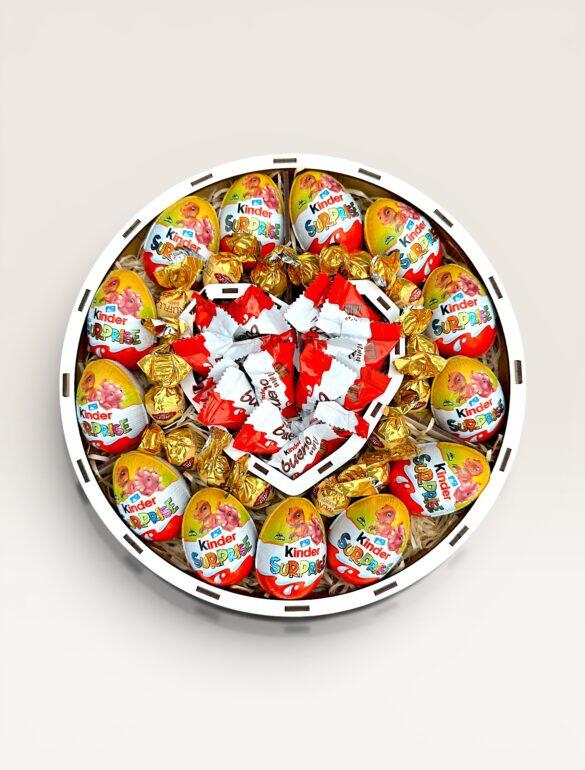 Подарунковий набір бокс для неї "Kinder Heart Surprise" №243