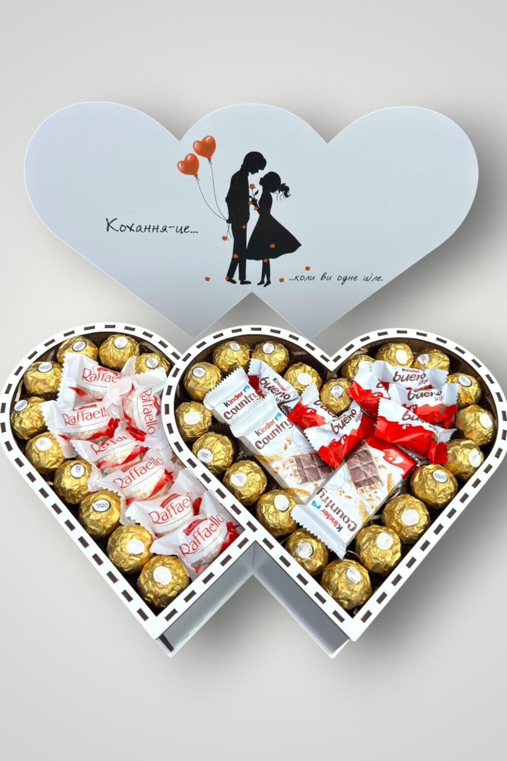 Подарунковий набір бокс для неї "Love Is Sweet" №287