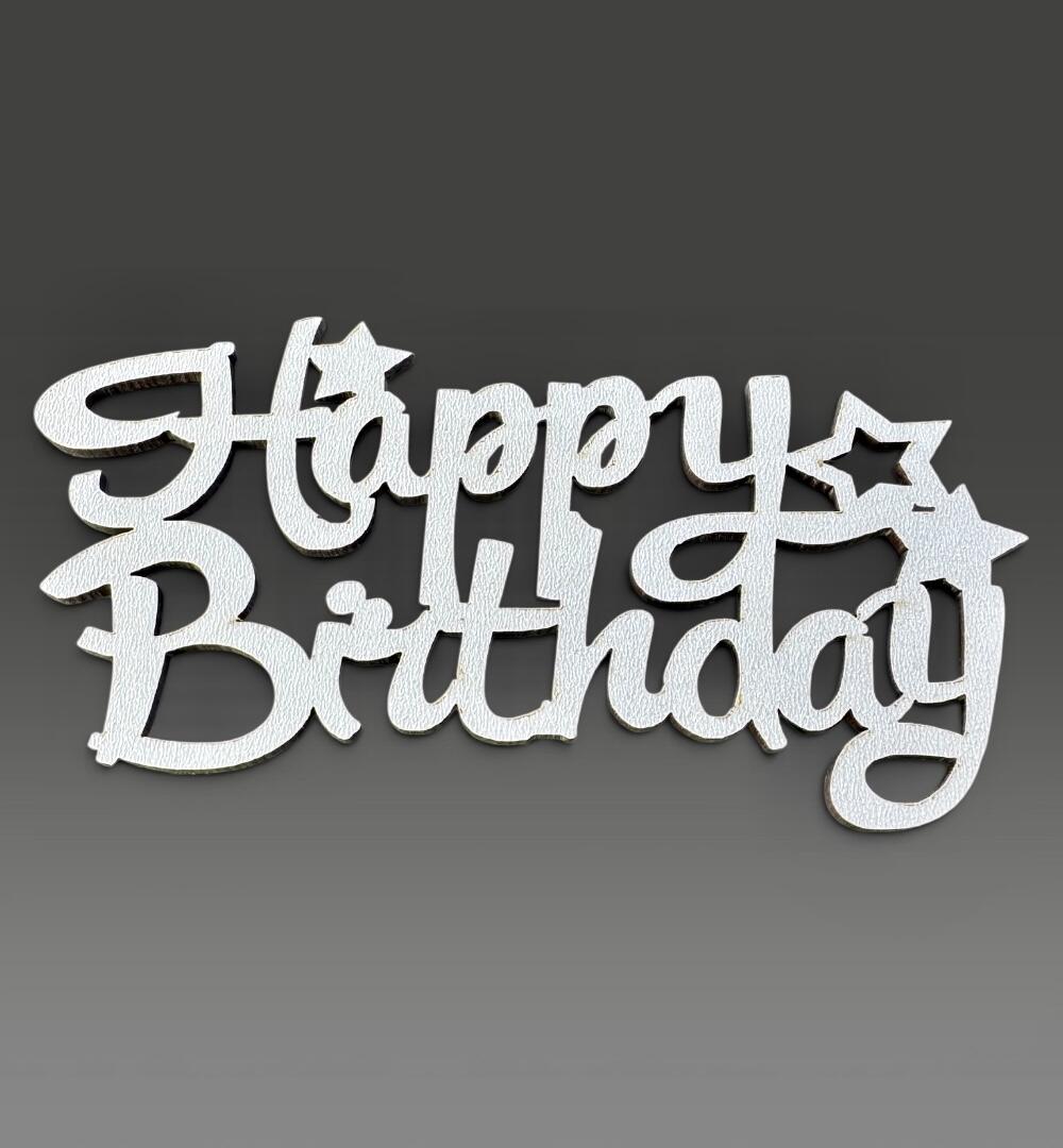 Топпер "Happy Birthday"