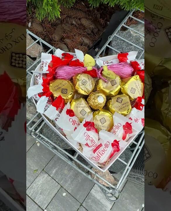 Подарочный набор бокс для нее "Love in Chocolate" №240