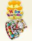 Подарочный набор бокс для нее "Kinder Celebration Cake" №386