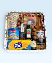 Подарочный набор бокс для него "Corona Snack Edition" №196