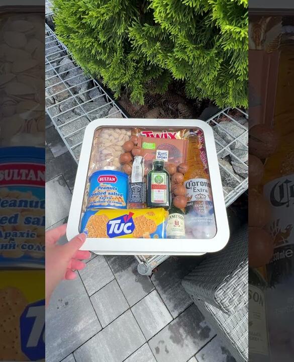 Подарунковий набір бокс для нього "Corona Snack Edition" №196