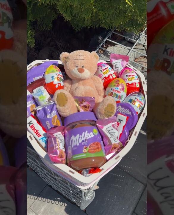 Подарунковий набір бокс для неї «Sweet Teddy Box» №128