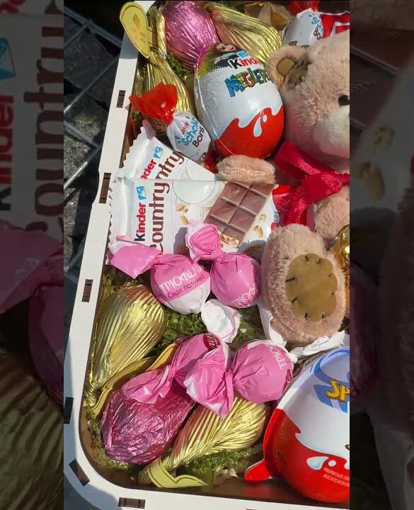 Подарунковий набір бокс для неї "Sweet Teddy Party" №349