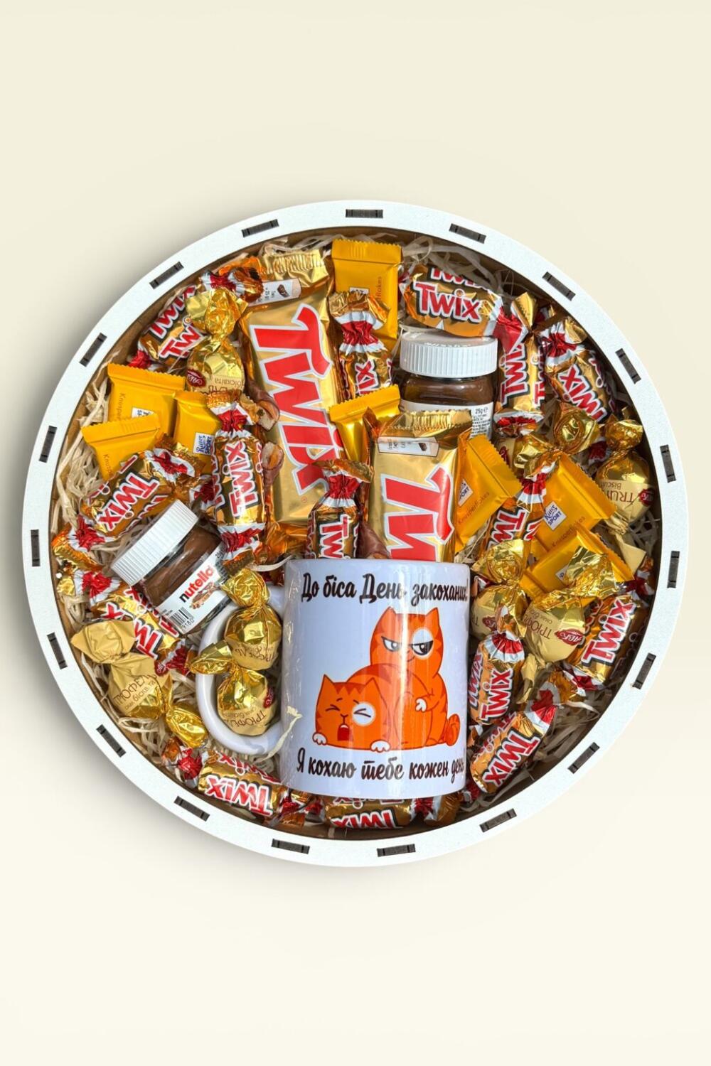 Подарочный набор бокс для нее "Golden Chocolate Mood" №379