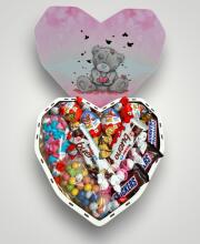 Подарунковий набір бокс для неї "Chocolate Love Mix" №306