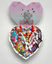 Подарунковий набір бокс для неї "Chocolate Love Mix" №306