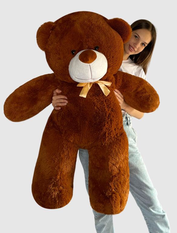 Ведмедик Ветлі 140 см Коричневий - фото №1