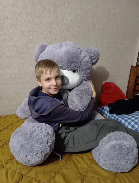 Мишка Монти 140 см Серый - фото №5