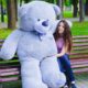 Ведмедик Ветлі 200 см Сірий