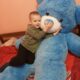 Плюшевий ведмедик Ветлі 200 см, 2 м Блакитний - фото №5