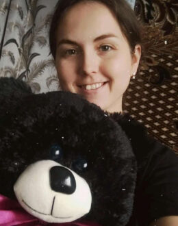 Фото з відгуку покупця про Плюшевий ведмедик Томік 80 см Чорний