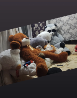 Фото из отзыва покупателя о Мишка Монти 200 см Коричневый