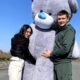 Ведмедик Ветлі 250 см Сірий
