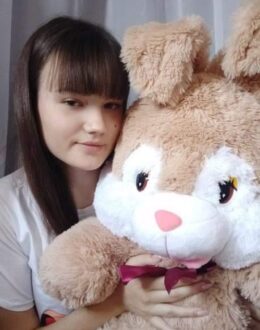 Фото з відгуку покупця про Плюшевий зайка 100 см 1 м Капучино