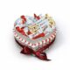 Сладкий подарочный набор бокс сердечко с Kinder №16