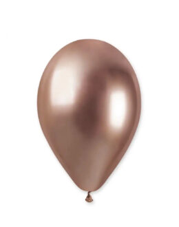 Шарик латексный 13" Хром розовое золото Shiny Rose Gold
